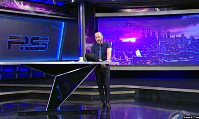 Грузинский телеканал решил не увольнять журналиста, обматерившего Путина
