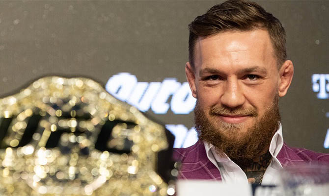 Боец смешанных единоборств Конор Макгрегор объявил себя миллиардером