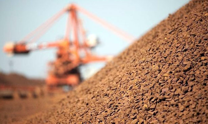 Железная руда подешевела за неделю почти на 15%