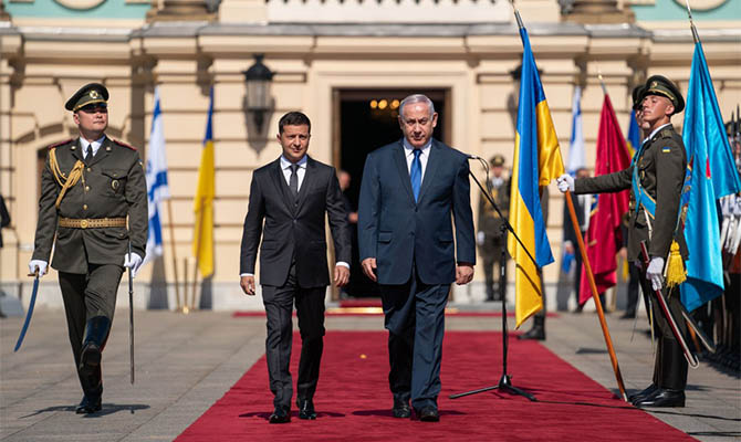 Зеленский и Нетаньяху договорились пересмотреть соглашение о зоне свободной торговли