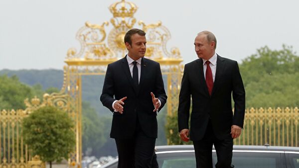 Путин прибыл в Марсель к Макрону