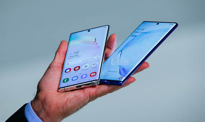 Samsung начинает продажу Galaxy Note 10