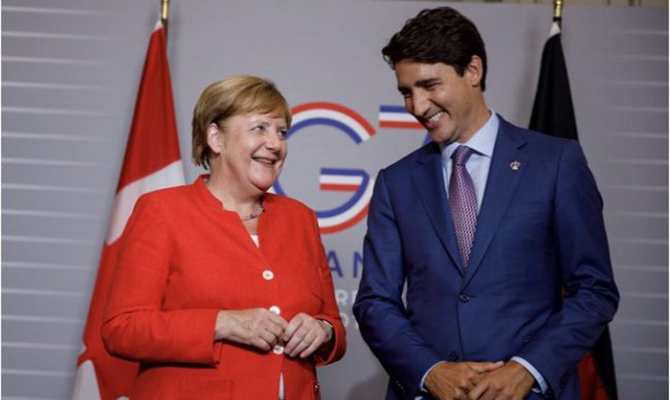 Трюдо и Меркель призвали Украину к реформам