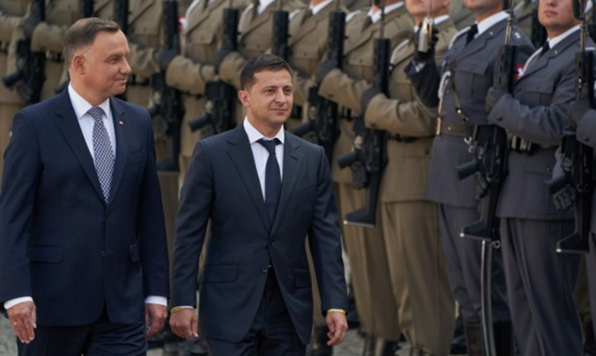 Украина и Польша скоординировали действия для прекращения войны на Донбассе и возвращения Крыма