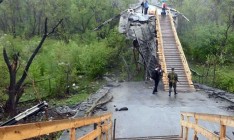 Зеленский заявил о начале строительства моста в Станице Луганской