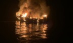 При пожаре на судне в Калифорнии погибли восемь человек, 20 пропали без вести