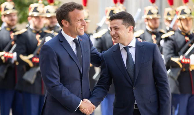 Посол Франции рассказал о дружбе между Зеленским и Макроном