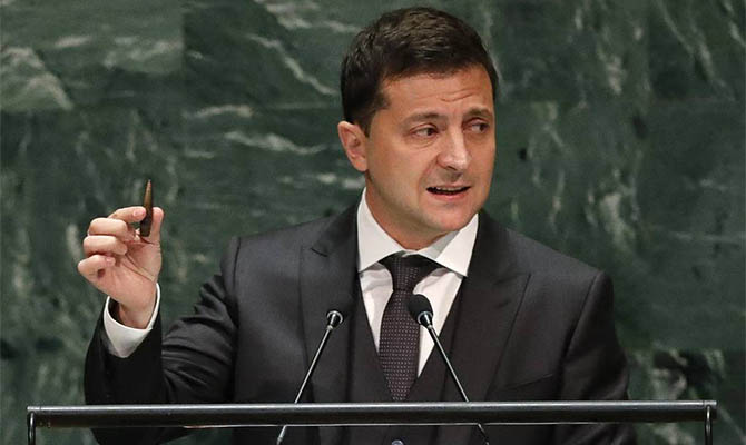 Зеленский в ООН обвинил Россию в ведении войны против Украины