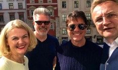 Том Круз заехал во Львов и хочет еще увидеть Карпаты