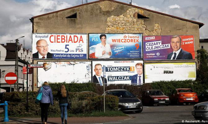 В Польше начались парламентские выборы