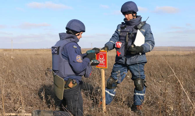 Украина – на пятом месте в мире по количеству жертв от мин