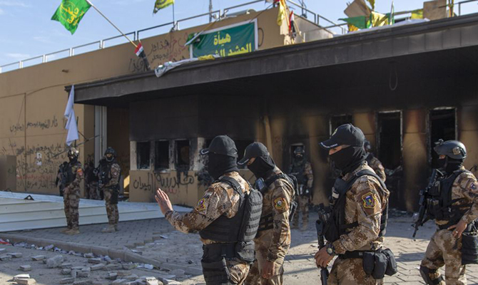 В Ираке произошел взрыв возле посольства США