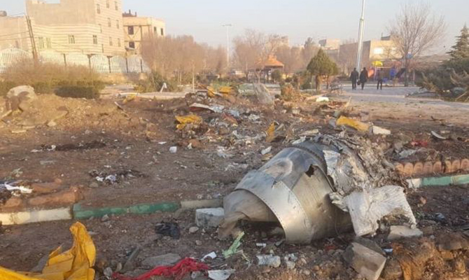 Иран опроверг версию о ракете и назвал причину авиакатастрофы МАУ