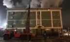 В Киеве горел храм «свидетелей Иеговы», есть пострадавший