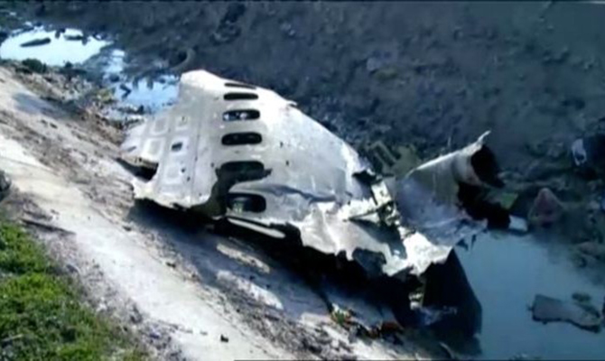 Названа предварительная причина авиакатастрофы самолета МАУ в Иране