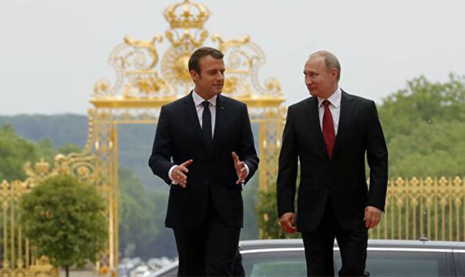 Макрон назвал два сценария отношений Европы с Россией