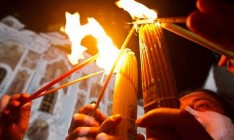 В храме Гроба Господня в Иерусалиме сошел Благодатный огонь