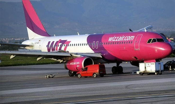 Wizz Air не будет летать в Украину и из Украины до 11 мая