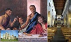 В британском соборе повесили «Тайную вечерю» с темнокожим Христом