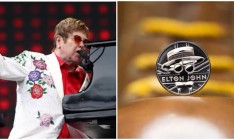 В Великобритании выпустили монету в честь Элтона Джона