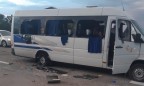 Под Харьковом расстреляли автобус организации «Патриоты - за жизнь»