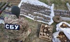 СБУ обнаружила схрон оружия в Луганской области