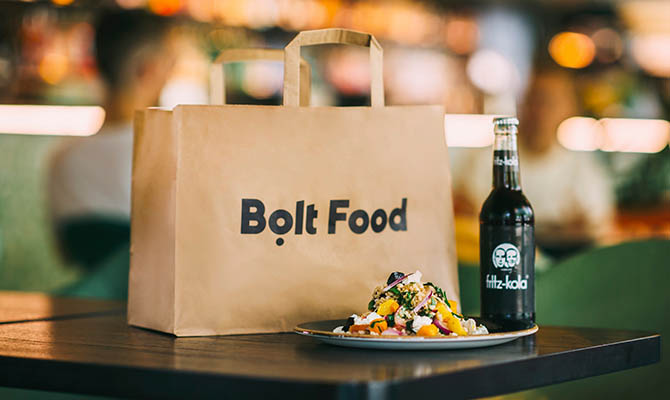 Bolt запускает в Киеве сервис доставки еды Bolt Food