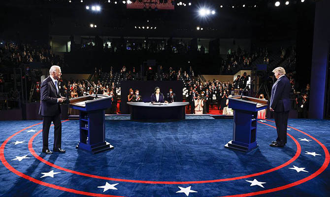 Байден и Трампом набирают примерно одинаковое количество голосов сразу в нескольких штатах