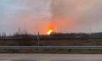 В Полтавской области продолжает гореть газопровод