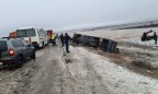 В России перевернулся автобус из ДНР, есть погибшие