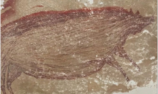 В Индонезии нашли старейший в мире наскальный рисунок