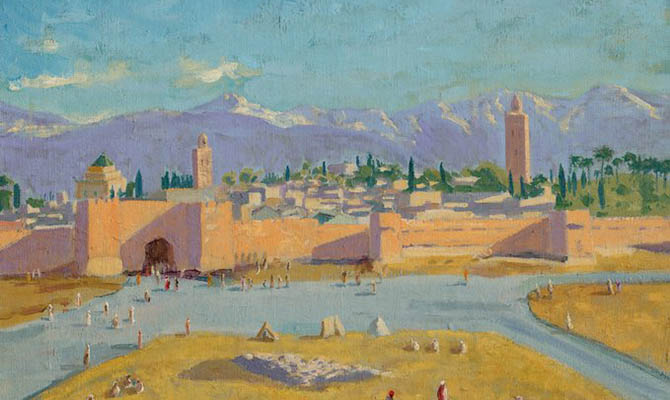 Анджелина Джоли продала картину Черчилля за $11,5 млн