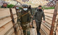 Зеленский проверил боевую готовность военных на границе с Крымом