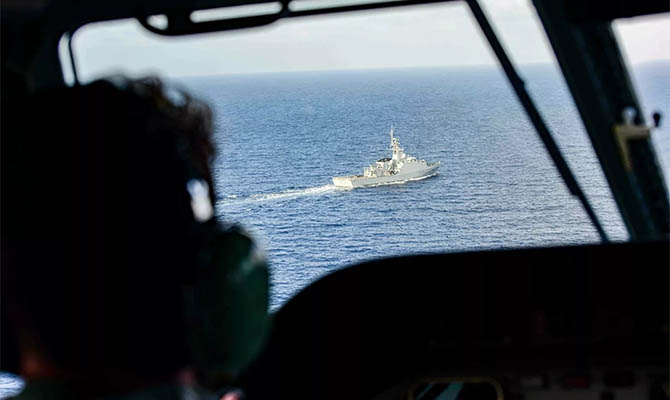 Британский патрульный корабль вошел в Черное море