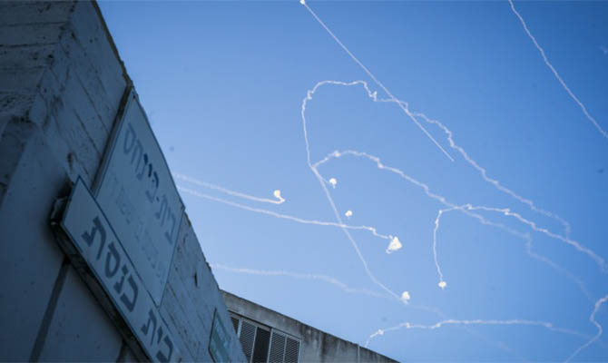 Радикалы из сектора Газа с 10 мая выпустили более 4 000 ракет по Израилю