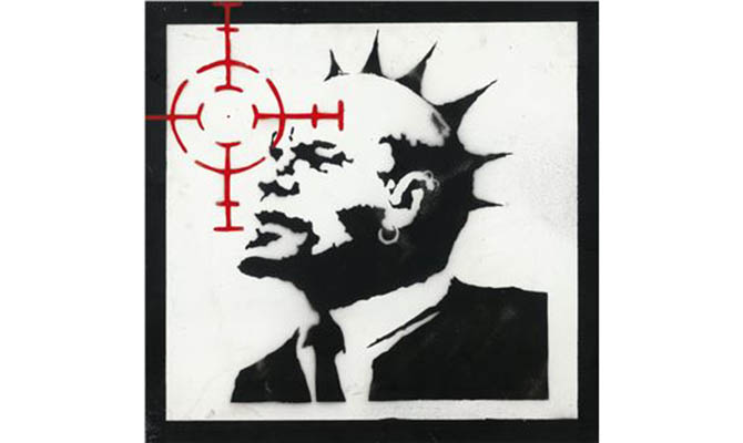 Картину Бэнкси с изображением Ленина продали на аукционе почти за миллион долларов