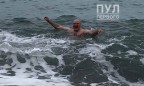 Лукашенко искупался в холодном море