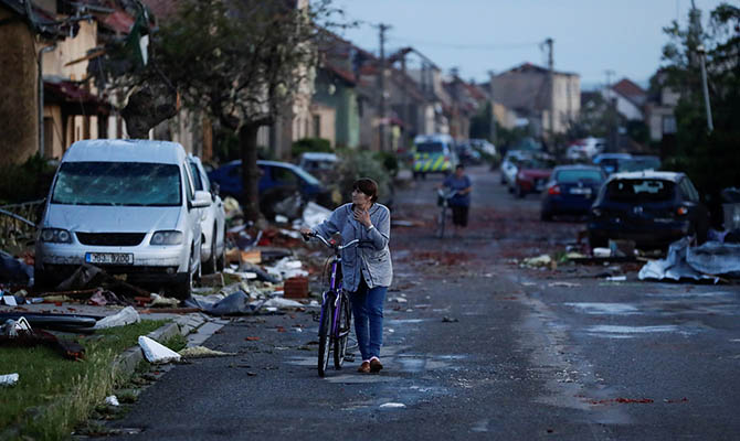 Более полусотни домов не подлежат восстановлению после торнадо в Чехии