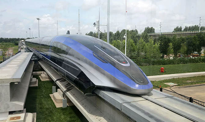 В Китае создали самый быстрый поезд в мире