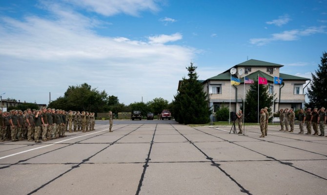 В Винницу прибыли американские военные