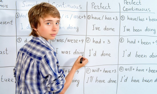 Как учить времена на английском