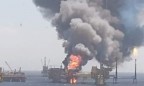 В Мексиканском заливе вспыхнула нефтяная платформа