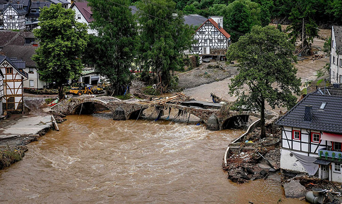 Наводнение в Германии обошлось страховым компаниям в 7 млрд евро