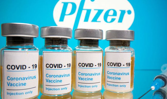 Украина получила от США еще почти 190 тысяч доз вакцины Pfizer