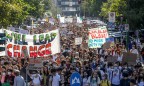 В Милане прошло массовое молодежное шествие с Гретой Тунберг
