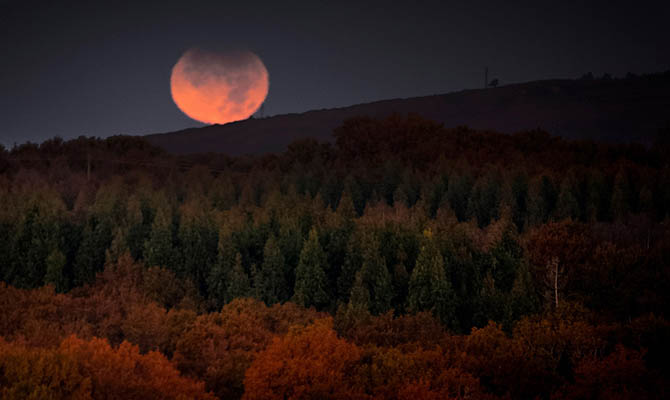 Как выглядело самое длительное с XV века лунное затмение