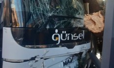 Автобус Одесса-Киев столкнулся с четырьмя легковушками