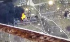 На Луганской ТЭС в Счастье из-за попадания снаряда горит трансформатор