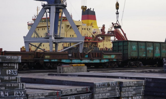 Експорт української металопродукції через порти обвалився на 80%, - аналітики